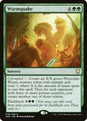 Vormemoto / Wurmquake - Magic: The Gathering - MoxLand