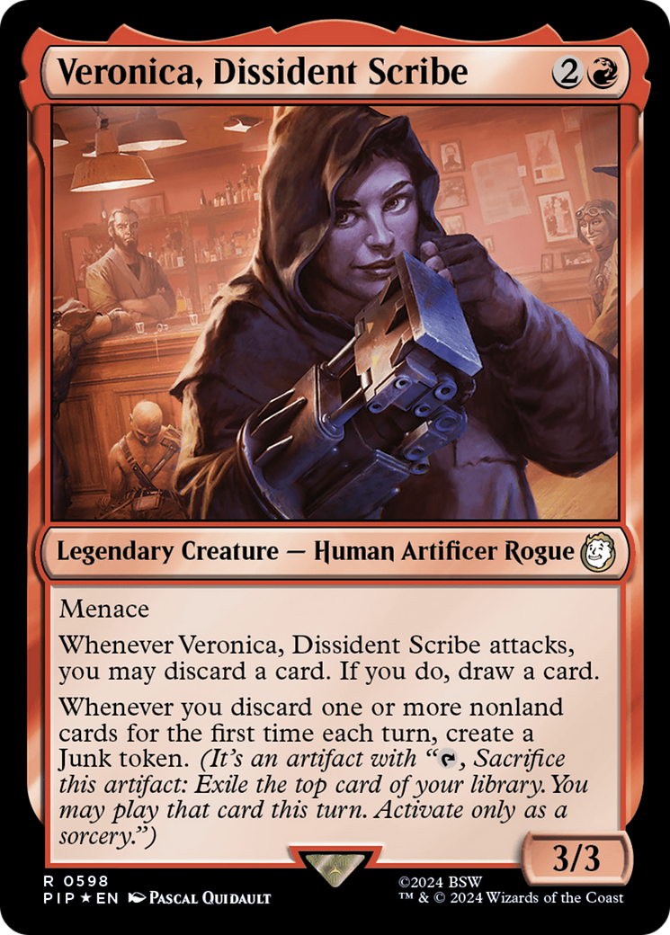 Veronica, Dissident Scribe - Magic: The Gathering - MoxLand