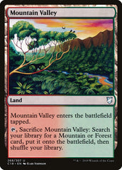 Desfiladeiro / Mountain Valley - Magic: The Gathering - MoxLand