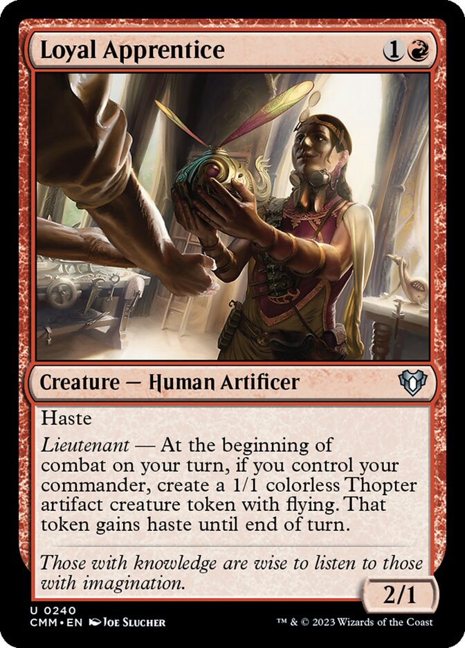 Aprendiz Leal / Loyal Apprentice - Magic: The Gathering - MoxLand