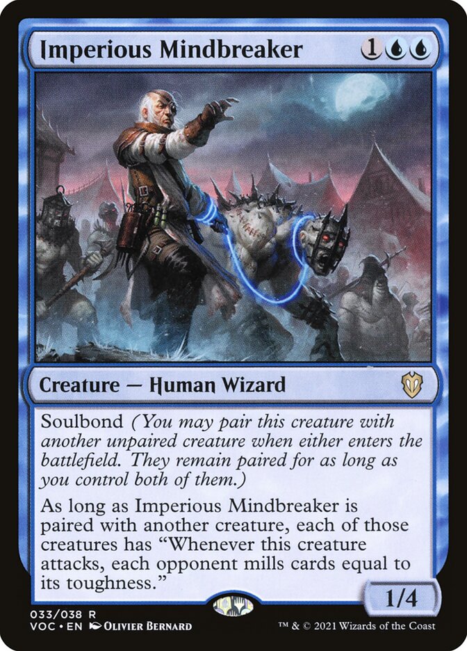 Quebra-mentes Autoritário / Imperious Mindbreaker - Magic: The Gathering - MoxLand