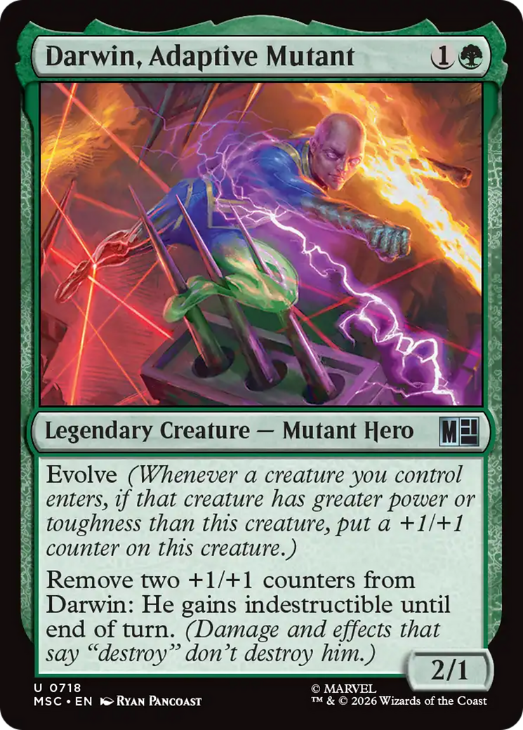 Darwin, Adaptive Mutant - Magic: The Gathering - MoxLand