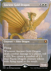 Dragão de Ouro Ancião / Ancient Gold Dragon - Magic: The Gathering - MoxLand