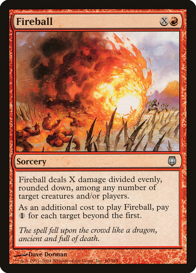 Bola de Fogo / Fireball - Magic: The Gathering - MoxLand