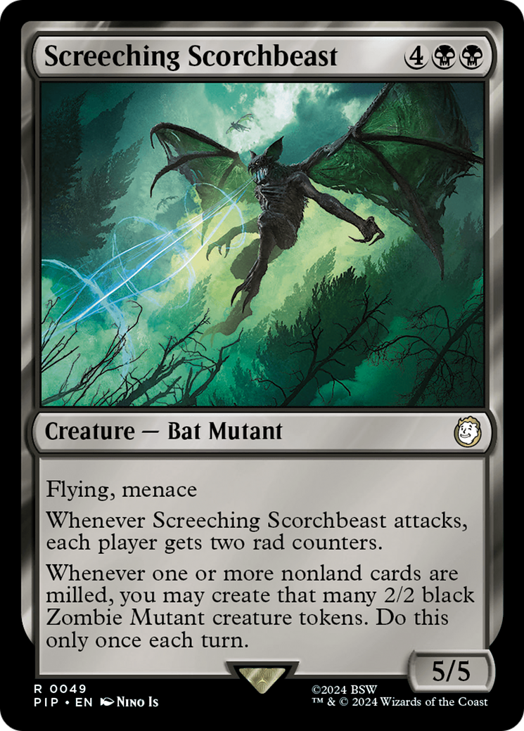 Screeching Scorchbeast - Magic: The Gathering - MoxLand
