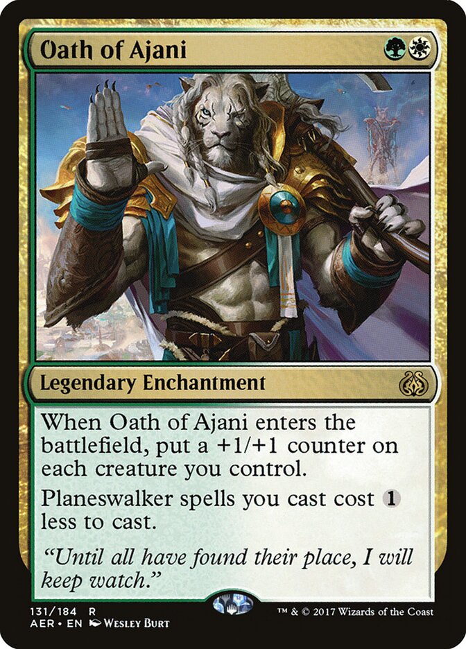 Juramento de Ajani / Oath of Ajani - Magic: The Gathering - MoxLand
