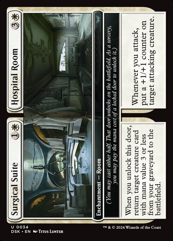 Centro Cirúrgico / Quarto de Hospital / Surgical Suite / Hospital Room - Magic: The Gathering - MoxLand