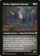 Sivriss, Orador do Pesadelo / Sivriss, Nightmare Speaker - Magic: The Gathering - MoxLand