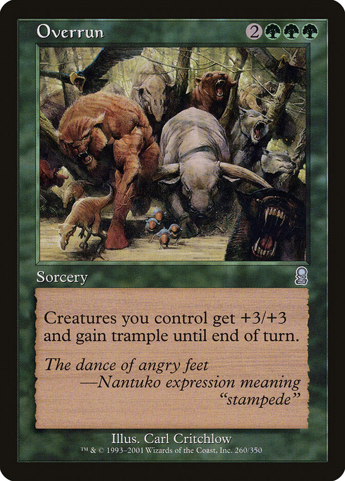 Ultrapassar / Overrun - Magic: The Gathering - MoxLand