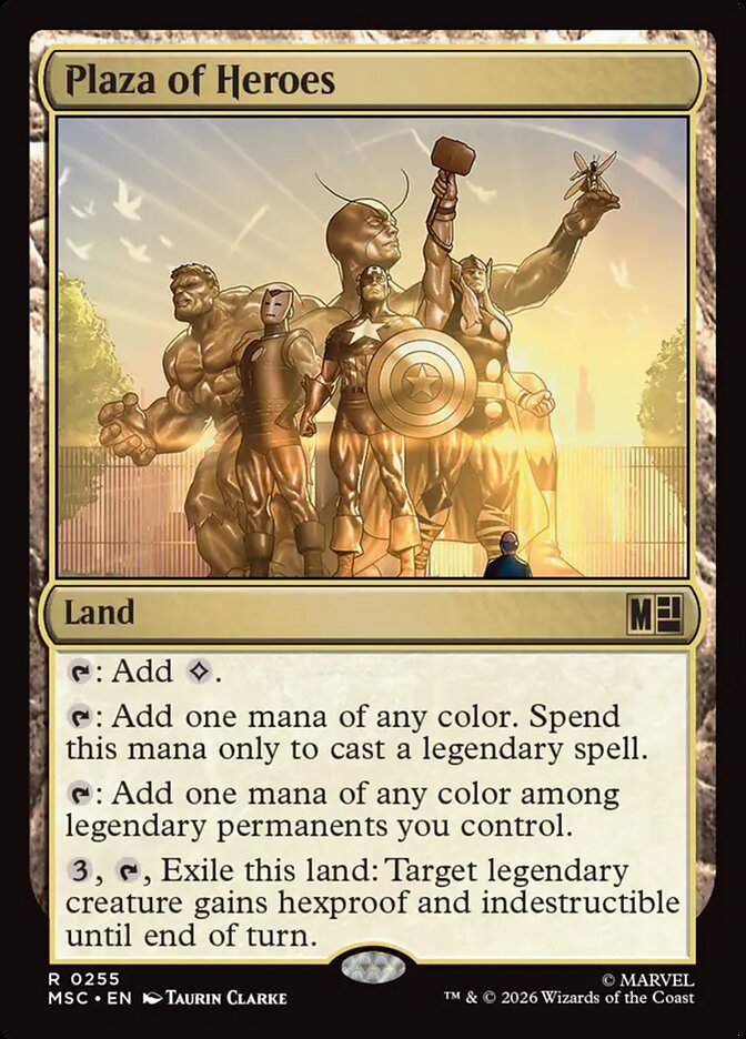 Praça dos Heróis / Plaza of Heroes - Magic: The Gathering - MoxLand