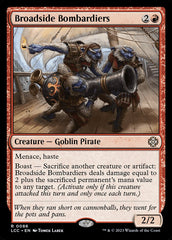 Bombardeiros de Bordo / Broadside Bombardiers - Magic: The Gathering - MoxLand