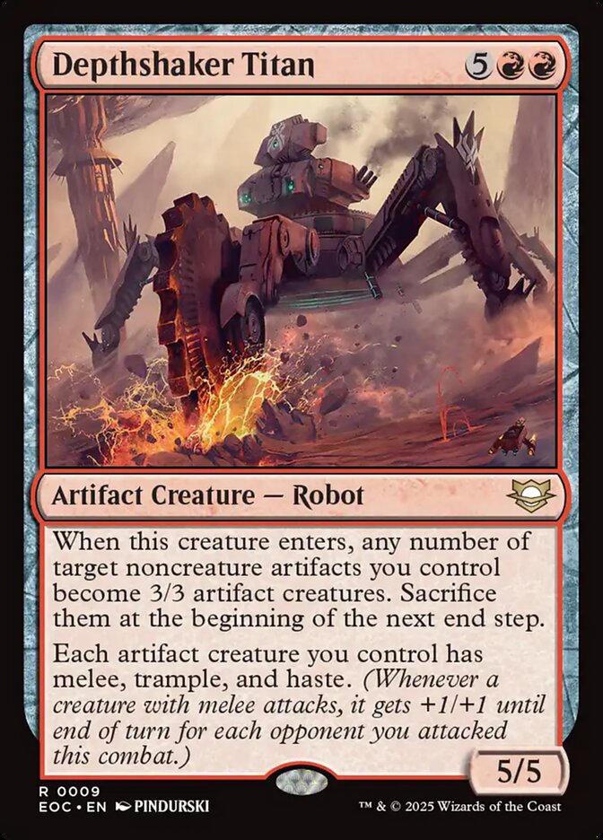 Depthshaker Titan - Magic: The Gathering - MoxLand