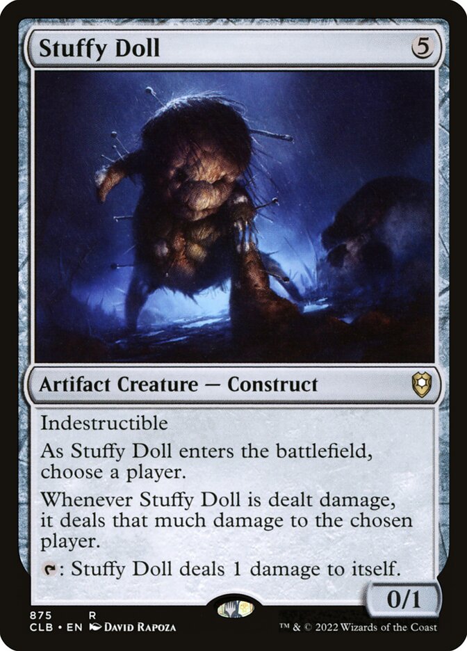 Boneco Empalhado / Stuffy Doll - Magic: The Gathering - MoxLand