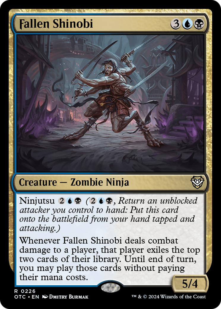 Shinobi Caído / Fallen Shinobi - Magic: The Gathering - MoxLand