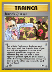 Blaine's Quiz #1 - MoxLand - MoxLand