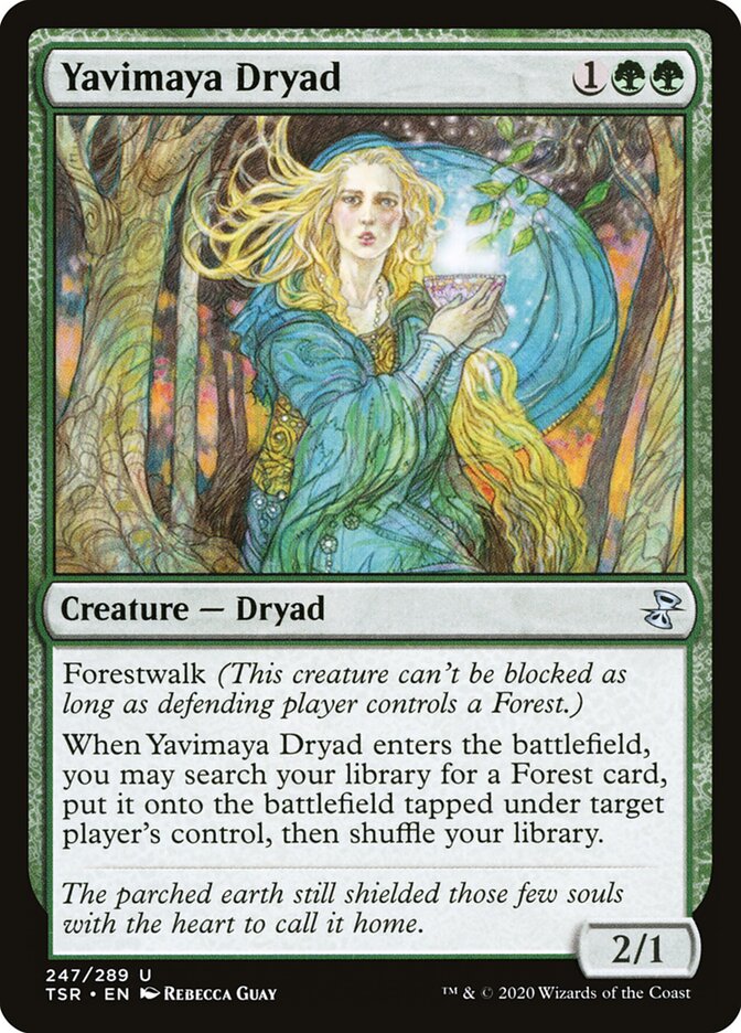 Dríade de Yavimaya / Yavimaya Dryad - Magic: The Gathering - MoxLand