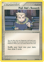 Prof. Oak's Research - MoxLand - MoxLand