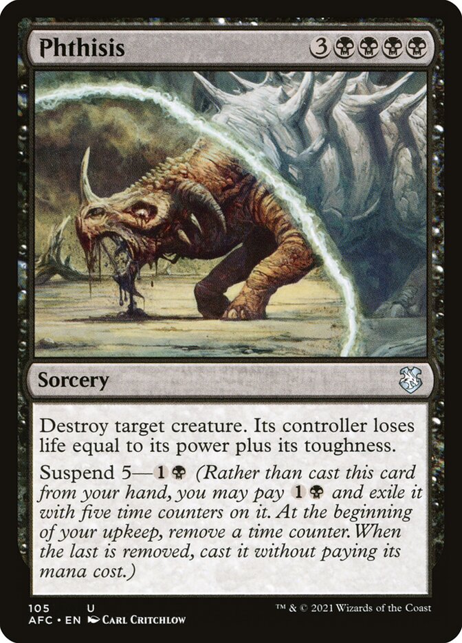 Tísica / Phthisis - Magic: The Gathering - MoxLand