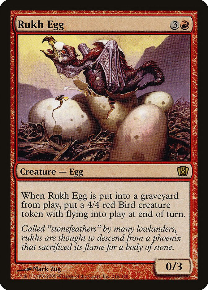 Ovo de Rukh / Rukh Egg - Magic: The Gathering - MoxLand