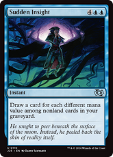 Percepção Súbita / Sudden Insight - Magic: The Gathering - MoxLand