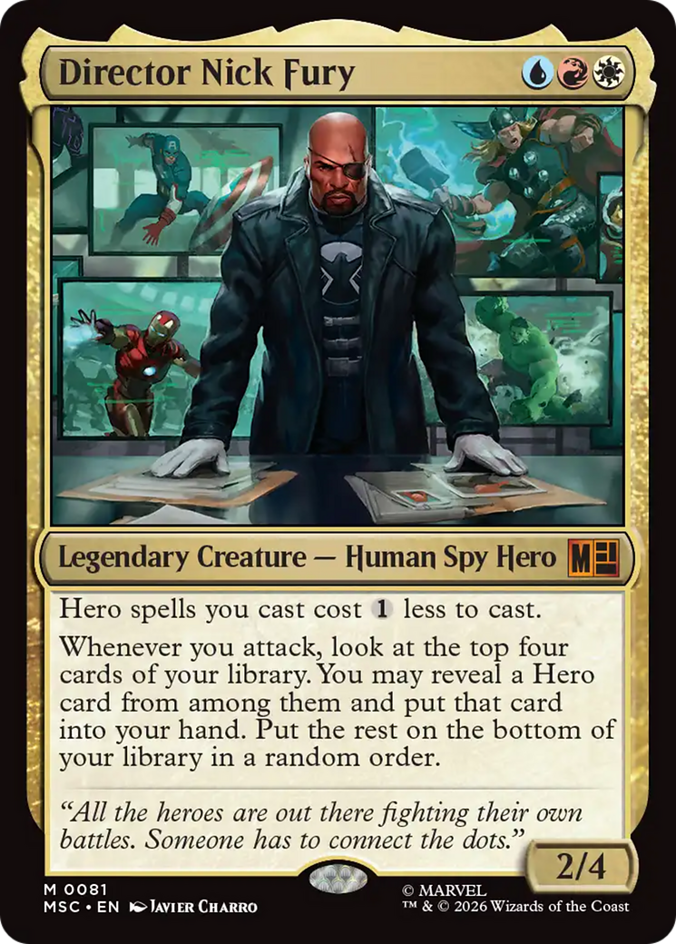 Director Nick Fury - Magic: The Gathering - MoxLand