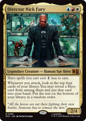 Director Nick Fury - Magic: The Gathering - MoxLand