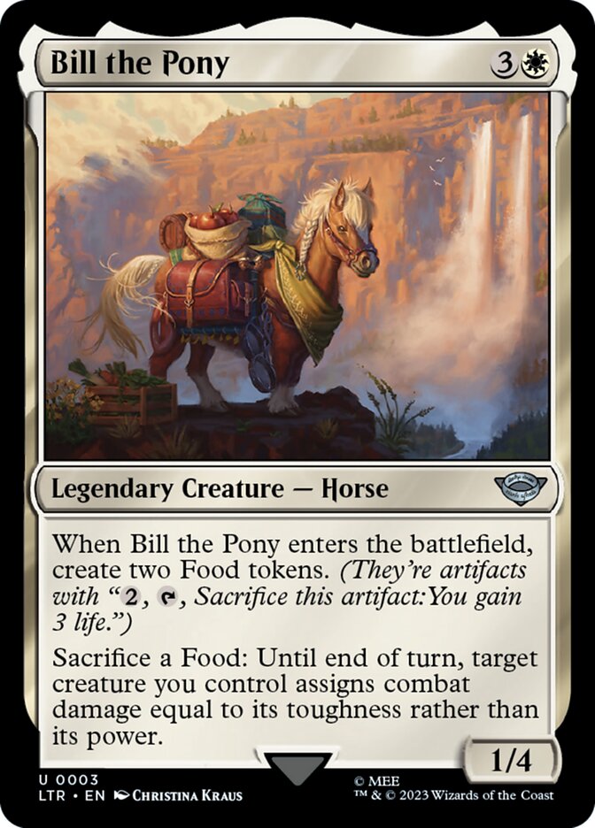 Bill, o Pônei / Bill the Pony - Magic: The Gathering - MoxLand
