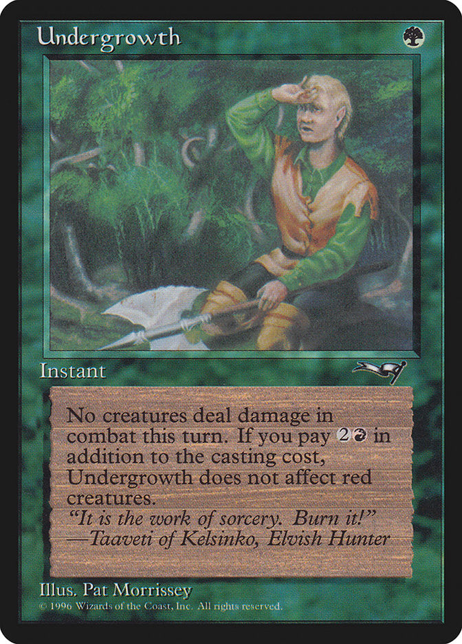 Vegetação Rasteira / Undergrowth - Magic: The Gathering - MoxLand
