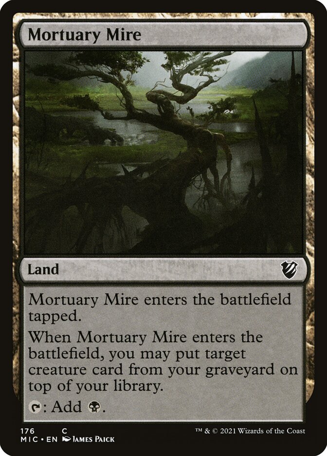 Lodaçal Mortuário / Mortuary Mire - Magic: The Gathering - MoxLand