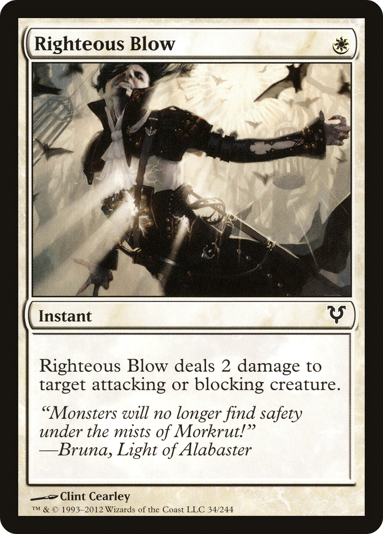 Golpe Justo / Righteous Blow - Magic: The Gathering - MoxLand