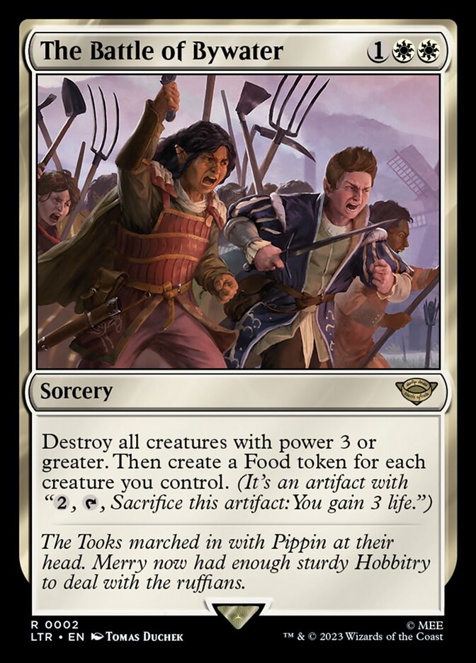 A Batalha de Beirágua / The Battle of Bywater - Magic: The Gathering - MoxLand