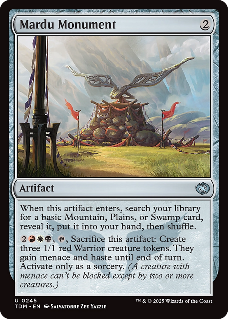 Monumento Mardu / Mardu Monument - Magic: The Gathering - MoxLand