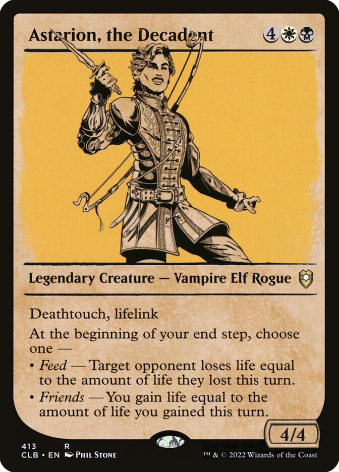 Astarion, o Hedonista / Astarion, the Decadent - Magic: The Gathering - MoxLand