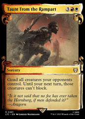 Provocar das Ameias / Taunt from the Rampart - Magic: The Gathering - MoxLand