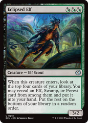 Elfo Eclipsado / Eclipsed Elf - Magic: The Gathering - MoxLand
