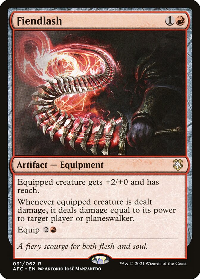 Açoite Demoníaco / Fiendlash - Magic: The Gathering - MoxLand