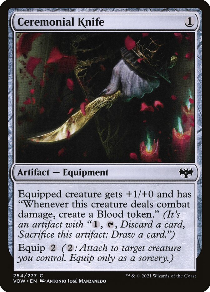 Faca Cerimonial / Ceremonial Knife - Magic: The Gathering - MoxLand