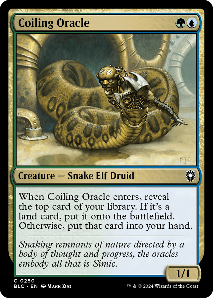 Oráculo Enroscado / Coiling Oracle - Magic: The Gathering - MoxLand