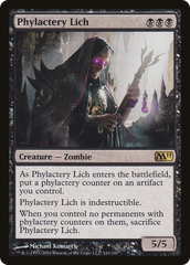 Lich do Talismã / Phylactery Lich - Magic: The Gathering - MoxLand