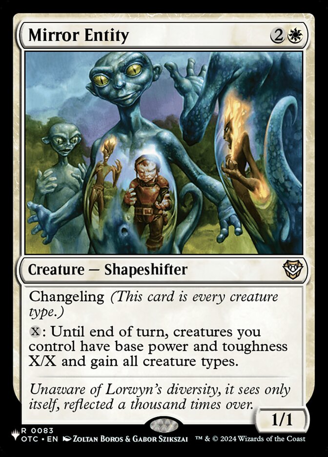 Entidade do Espelho / Mirror Entity - Magic: The Gathering - MoxLand