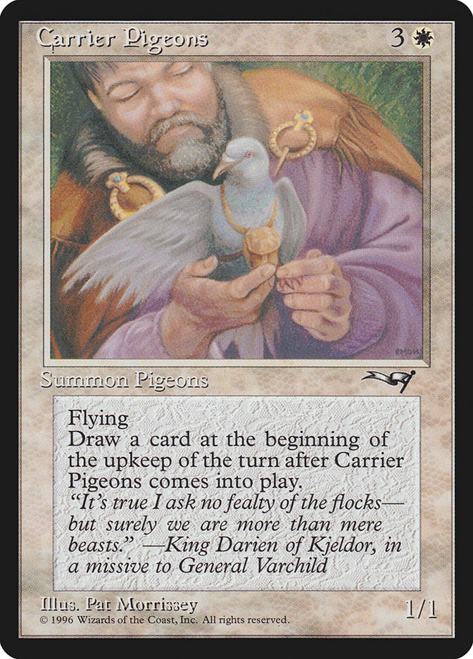Pombos-Correio / Carrier Pigeons - Magic: The Gathering - MoxLand