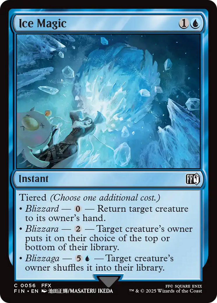 Magia de Gelo / Ice Magic - Magic: The Gathering - MoxLand