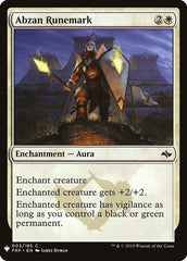 Marca Rúnica Abzan / Abzan Runemark - Magic: The Gathering - MoxLand