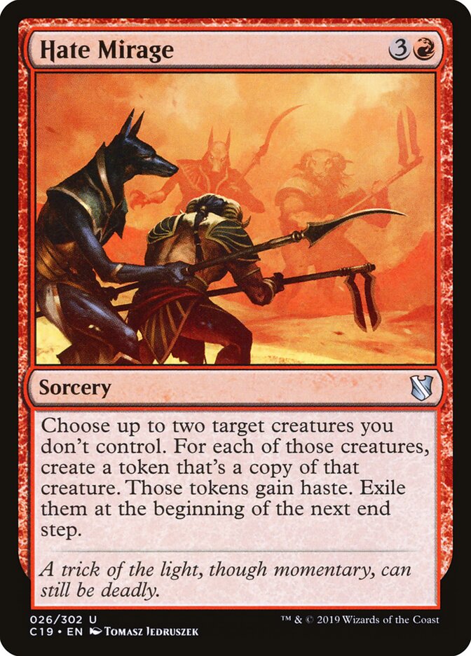 Miragem de Ódio / Hate Mirage - Magic: The Gathering - MoxLand