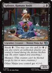 Splinter, Hamato Yoshi - Magic: The Gathering - MoxLand