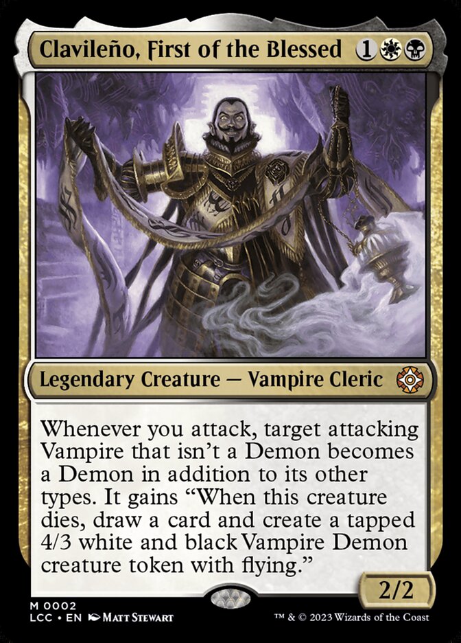 Clavileño, Primeiro dos Abençoados / Clavileño, First of the Blessed - Magic: The Gathering - MoxLand