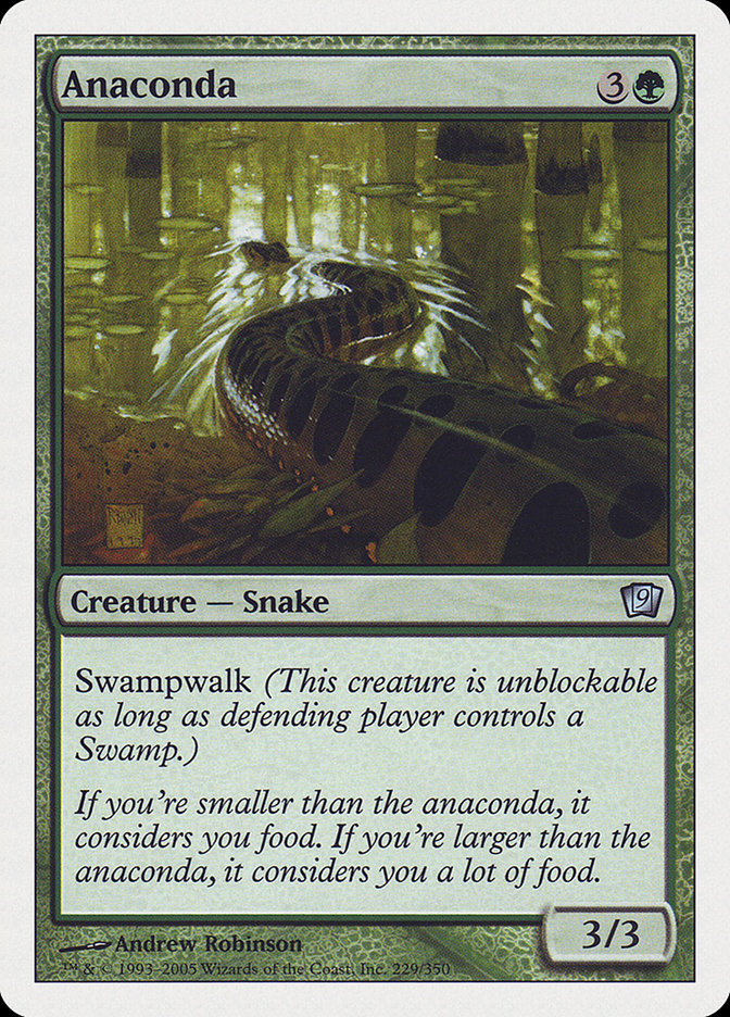 Anaconda / Anaconda - Magic: The Gathering - MoxLand