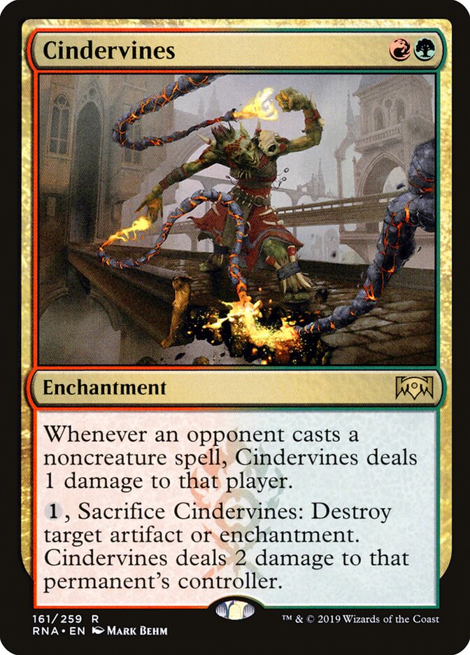 Lianas Ardentes / Cindervines - Magic: The Gathering - MoxLand