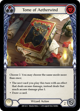 Tome of Aetherwind (Red) - Flesh and Blood TCG - MoxLand