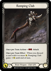 Romping Club - Flesh and Blood TCG - MoxLand